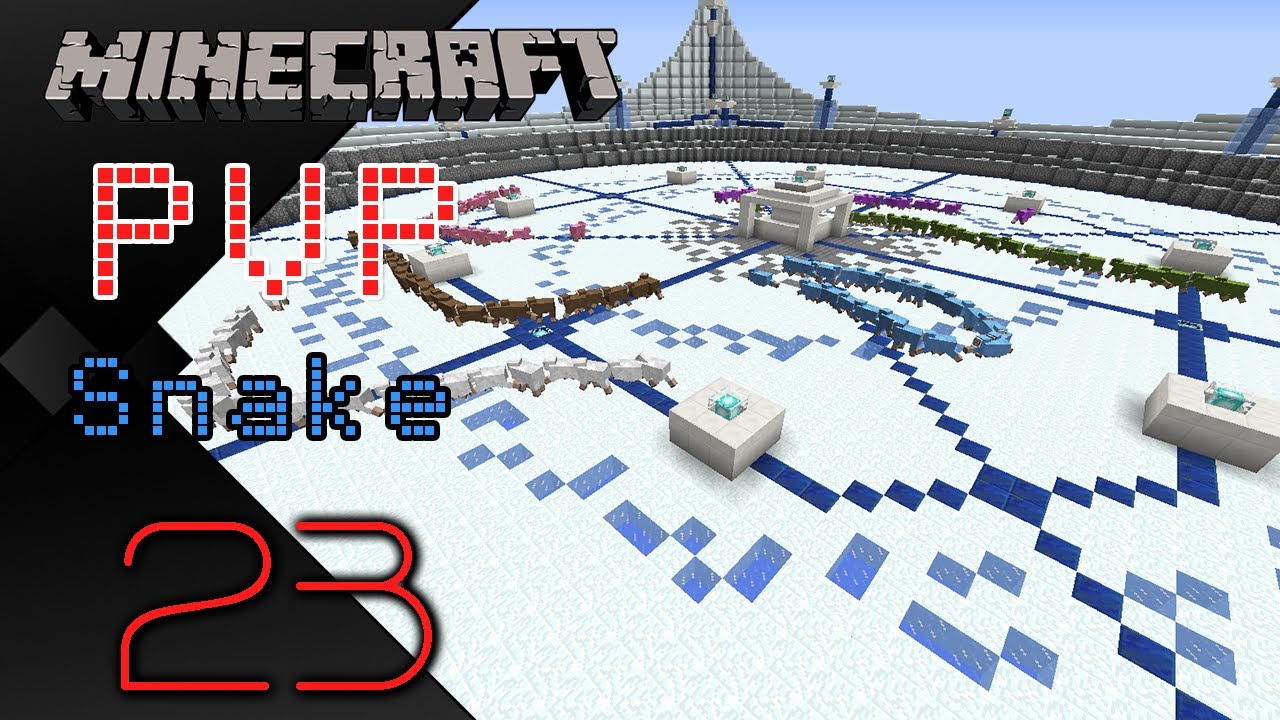 Minecraft PVP - Snake - 23 - w/ Megneous, lLiam, & TheNerdHerd42