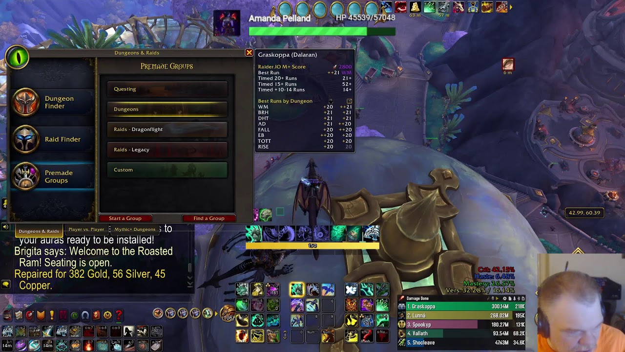 Chill Mythic+ Pugging Keys with Kop - WindWalker Monk PoV