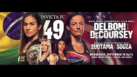 INVICTA FC 49 | Delboni VS DeCoursey | Wed, Septem...