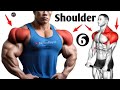 Shoulder Workout At Gym//Top -6 Effective Shoulder Exercise 🔥