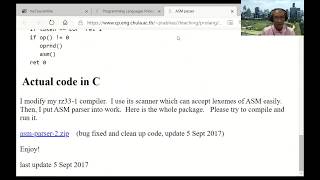 Lecture on Compiler: Parsing Part 2/4, writing a recursive descent parser