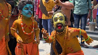 Potharaju Dance Potti Potraj Dance On Chatal Band Bonalu Festival Secunderabad Bonalu
