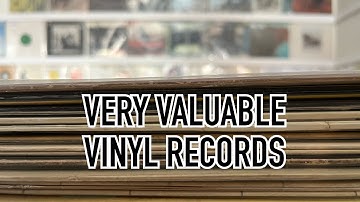 🤑 THE MOST VALUABLE VINYL RECORDS IN OUR RECORD STORE
