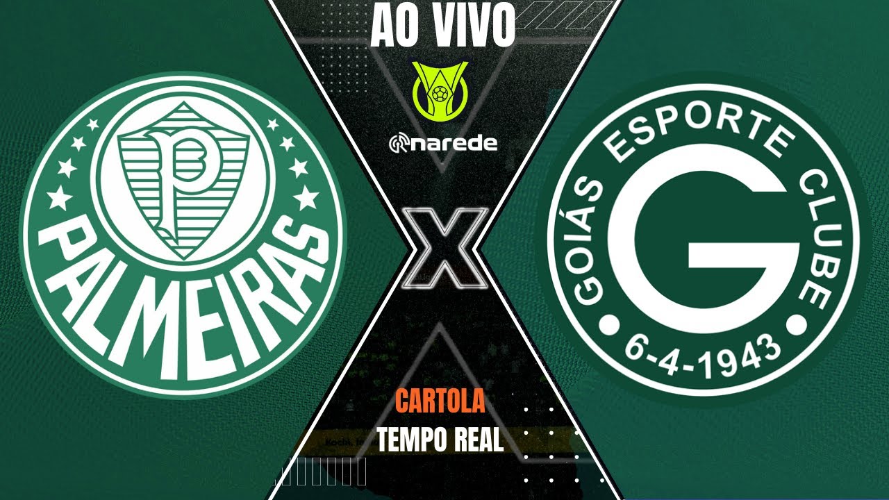 Palmeiras x Goiás ao vivo: onde assistir ao jogo do Brasileirão hoje