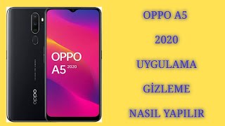 OPPO A5 2020 UYGULAMA GİZLEME