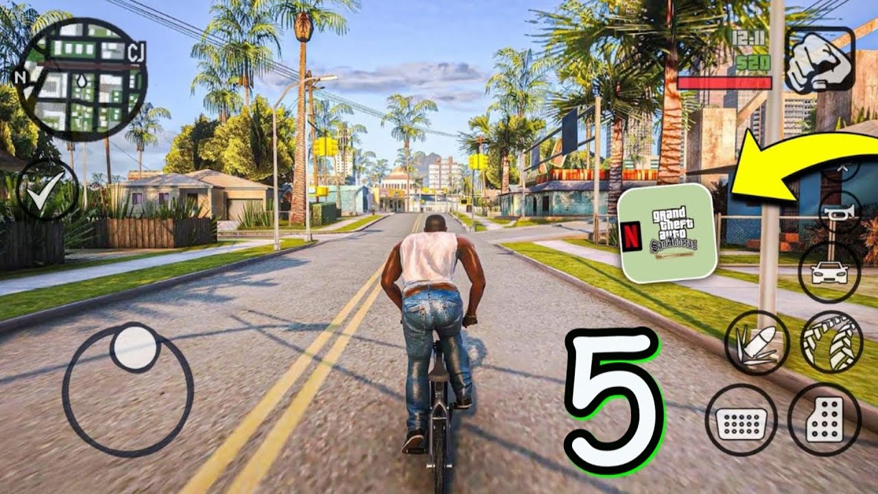 GTA San Andreas The Definitive Edition Mobile (GTA SA Netflix ...