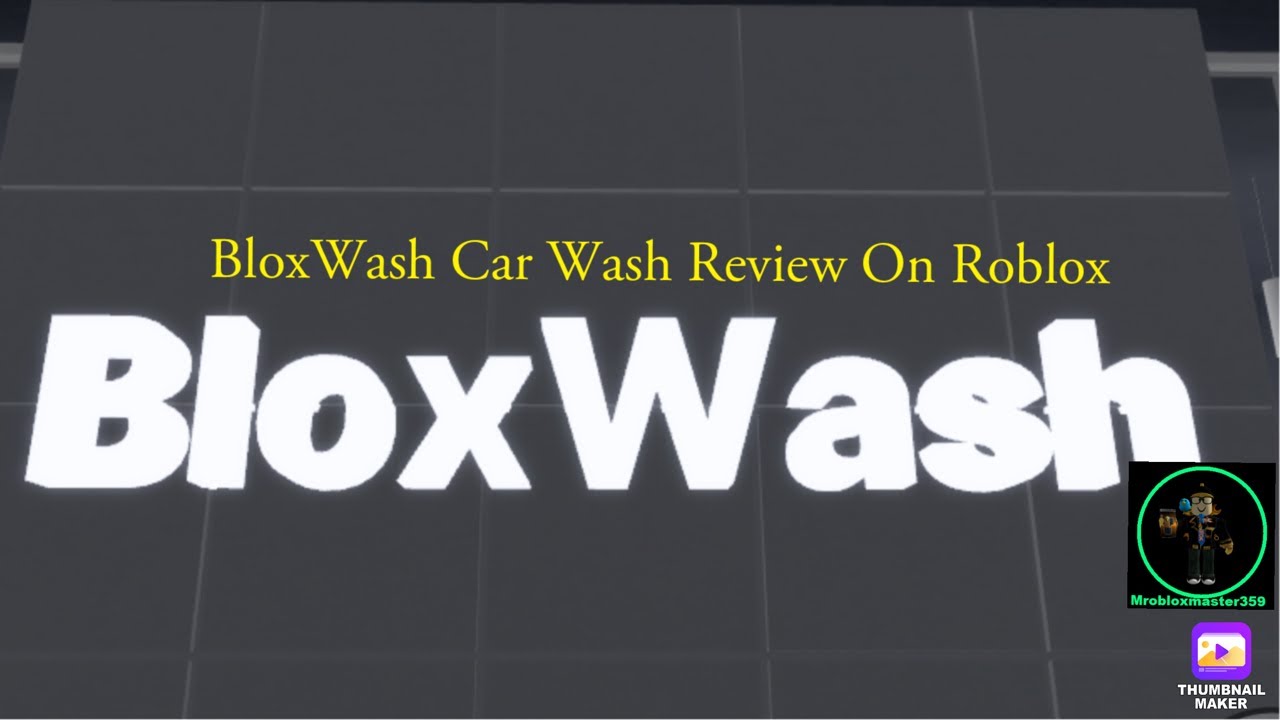 Bloxwash Car Wash Review On Roblox Youtube - my own car wash business in roblox roblox car wash tycoon youtube