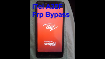 iTel A32F Frp Bypass