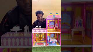 GIFTED MY BARBIE DOLL HOUSE 🏠 TO MY LITTLE SISTER 👧✨ #vlog #toys #barbie #house #viral #trending