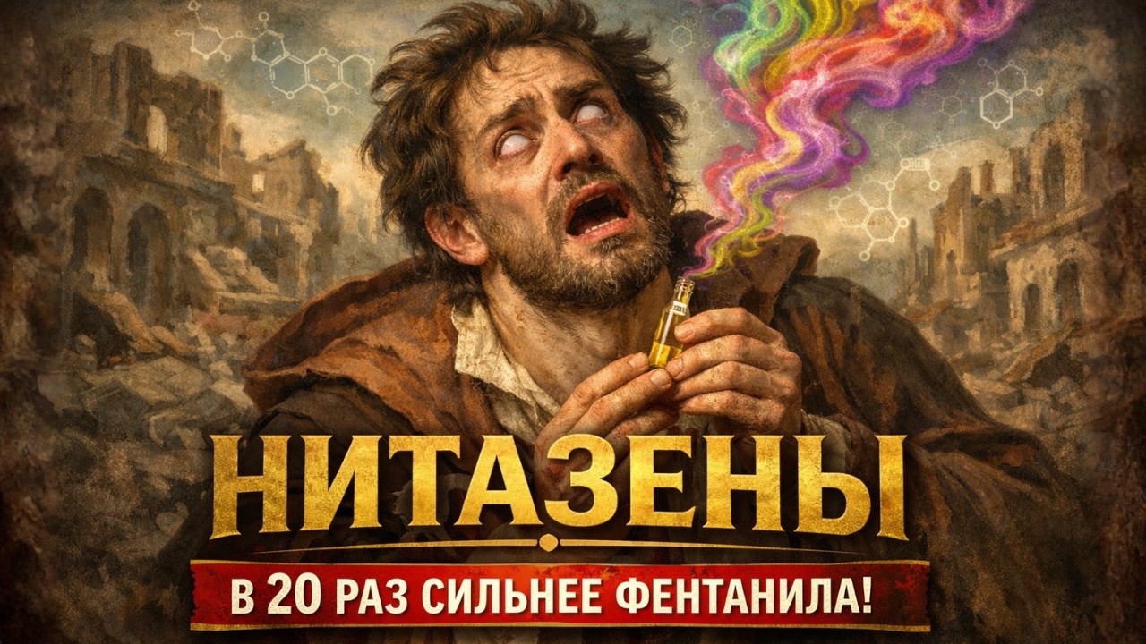 Полная история НИТАЗЕНОВ: наркотик, который в 20 раз сильнее фентанила, уже здесь | История для сна