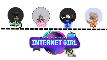 If me and my friends sang "Internet Girl" by KATSEYE | Color Coded Lyrics | :) 