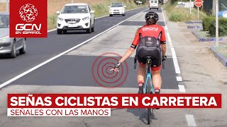 Señales con las manos que todo ciclista debería de saber