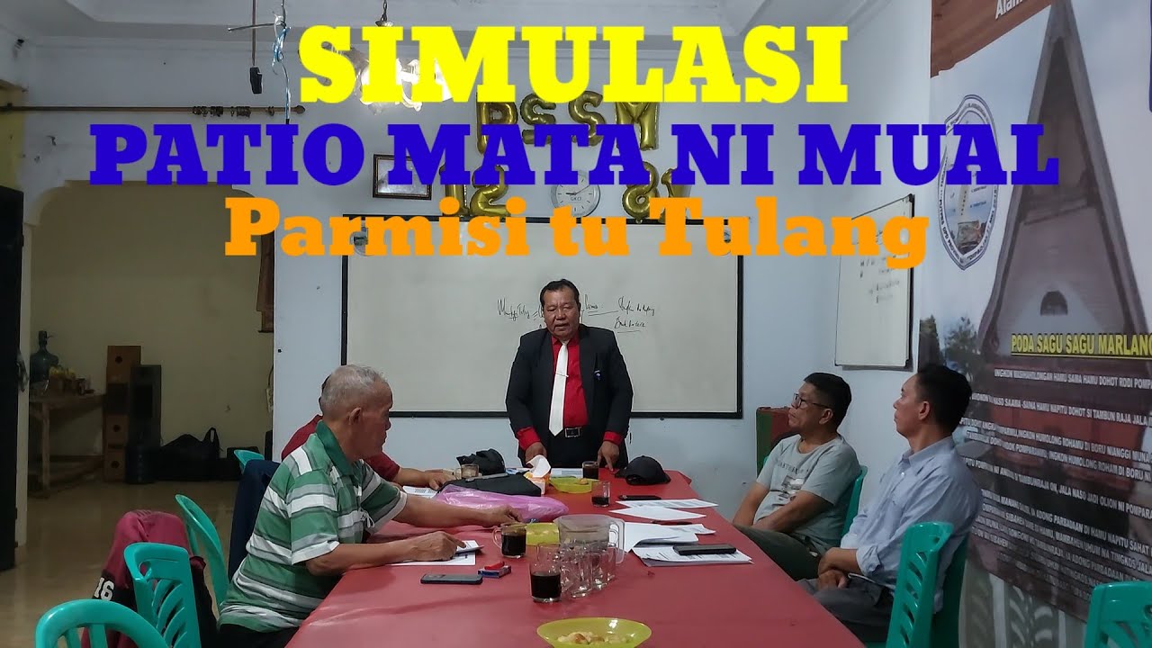 SIMULASI PATIO MATA NI MUAL / PARMISI TU TULANG