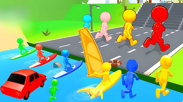 Shape shifting 🏃‍♂️🚗🚲🚦All Levels Gameplay Walkthrough Android,ios Max Level E50