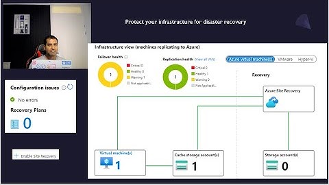 Deep dive into Azure site Recovery showing the step-by-step how to set it up for Azure VMs