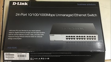 D-Link DGS-1024C 24-port 10/100/1000 Mbps Un Managed Switch