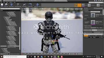 Unreal Engine 4 - Tutorial Animaciones y Proyectiles - Parte 03/05 - Terminando animaciones.
