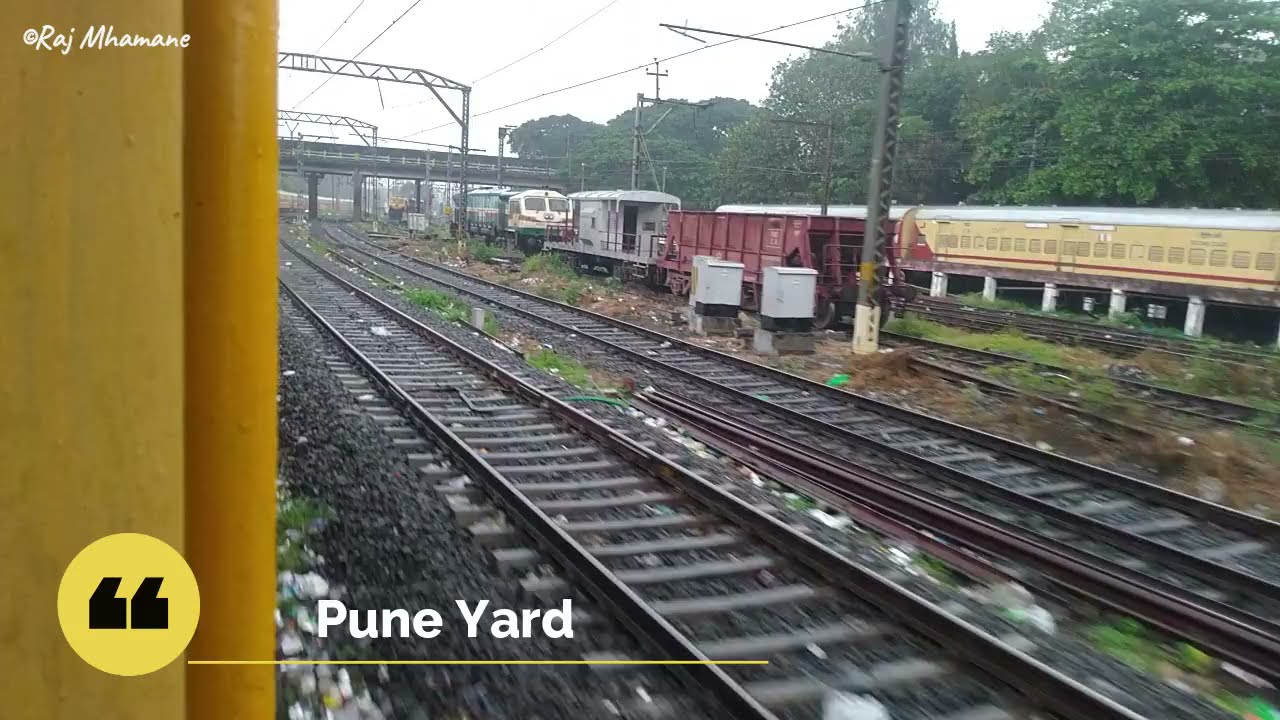 Pune Division to Solapur Division Journey, 1st station of Solapur Division !