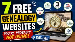 7 FREE Genealogy Websites You're Probably Not Using (But Should Be)