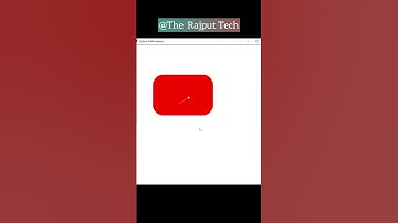 YouTube Logo Using Python #shorts #python #youtube