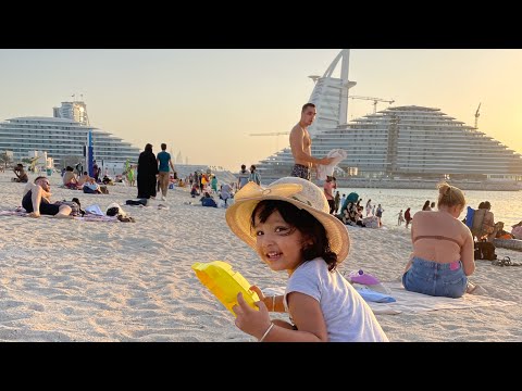 Dubai Beach life | Sunset view | Umm suqeim beach