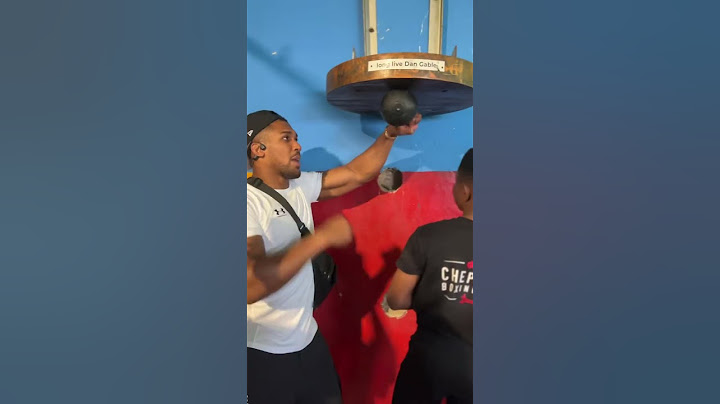 Boxing Tips From Anthony Joshua 🥊 💪