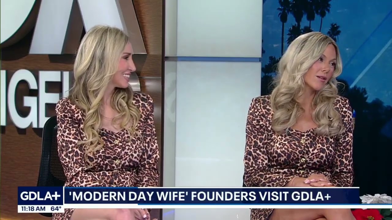 Meghan Fialkoff & Meagan Elieff, Founders of Modern Day Wife Visit Good Day LA TV Show on Fox
