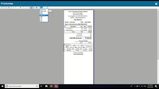 Sales invoice creation screenshot 5
