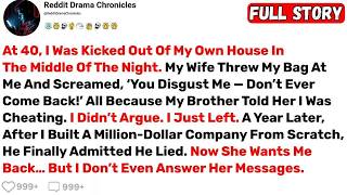 At 40, I Was Kicked Out Of My Own House In The Middle Of The Night... - Best Reddit Stories