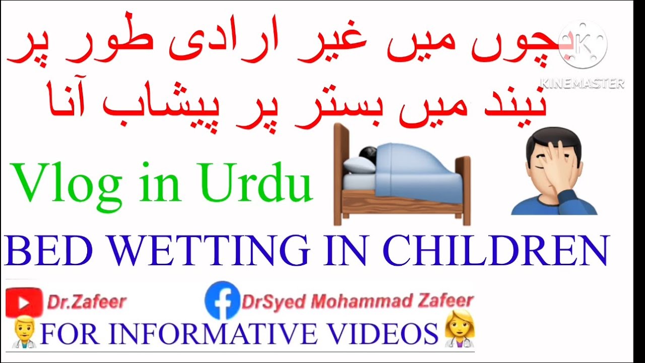 NOCTURNAL ENURESIS VLOG IN URDU DR S M ZAFEER YouTube YouTube nocturnal-enuresis-vlog-in-urdu-dr-s-m-zafeer-youtube-youtube