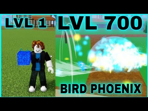 BIRD BIRD MODEL PHOENIX ZOAN (BEAST) DEVIL FRUIT SHOWCASE IN BLOX FRUITS -  PART 27 