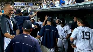 2013/08/09 Cano's two-run double