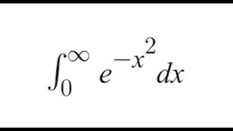 Solving the Gaussian Integral in Under 5 Minutes