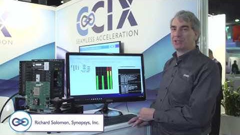 CCIX ISC 2018: Synopsys DesignWare CCIX IP Demo