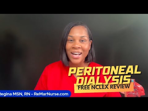 Monday Motivation: Peritoneal Dialysis (Free NCLEX Review)