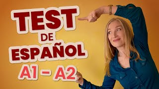 What's your Spanish level? Test for beginners: A1 and A2.