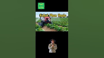 Robot Phun thuốc #hai_lúa #hai_lúa_vn #máy_phun_thuốc