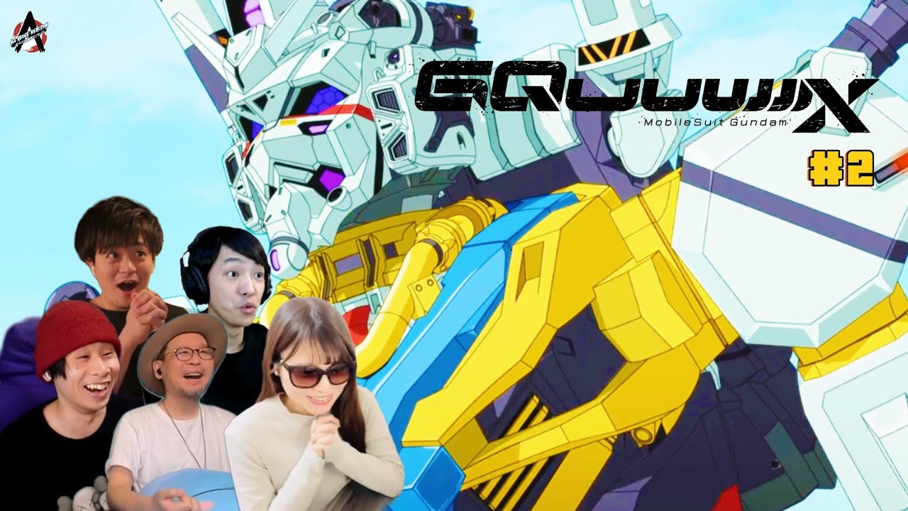 Mobile Suit Gundam GQuuuuuuX episode 2 | Japanese Reaction Mashup