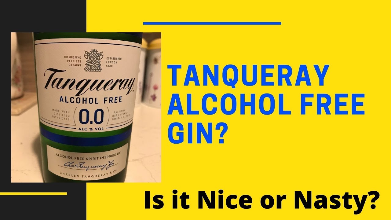 Tanqueray Alcohol Free Gin: Nice or Nasty? - YouTube