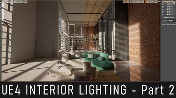 UE4 INTERIOR LIGHTING   Part 2   Lightmass Baking