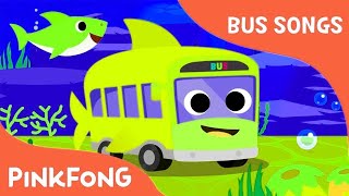 Baby Shark Bus Song In Mari Group Shark Bus Effects Pinkfong Songs Kristel And Lola
