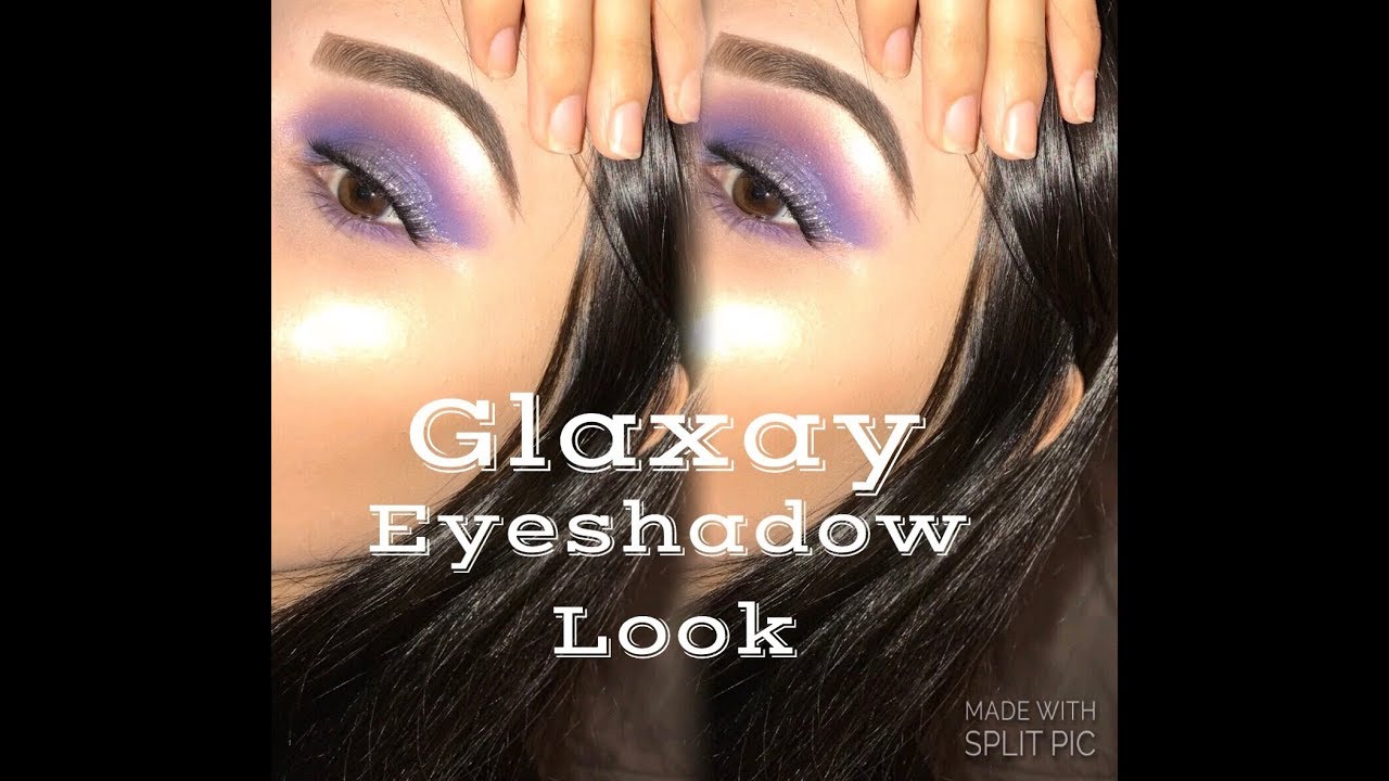 Galaxy Eyeshadow Look| Morphe 35B Pallet.