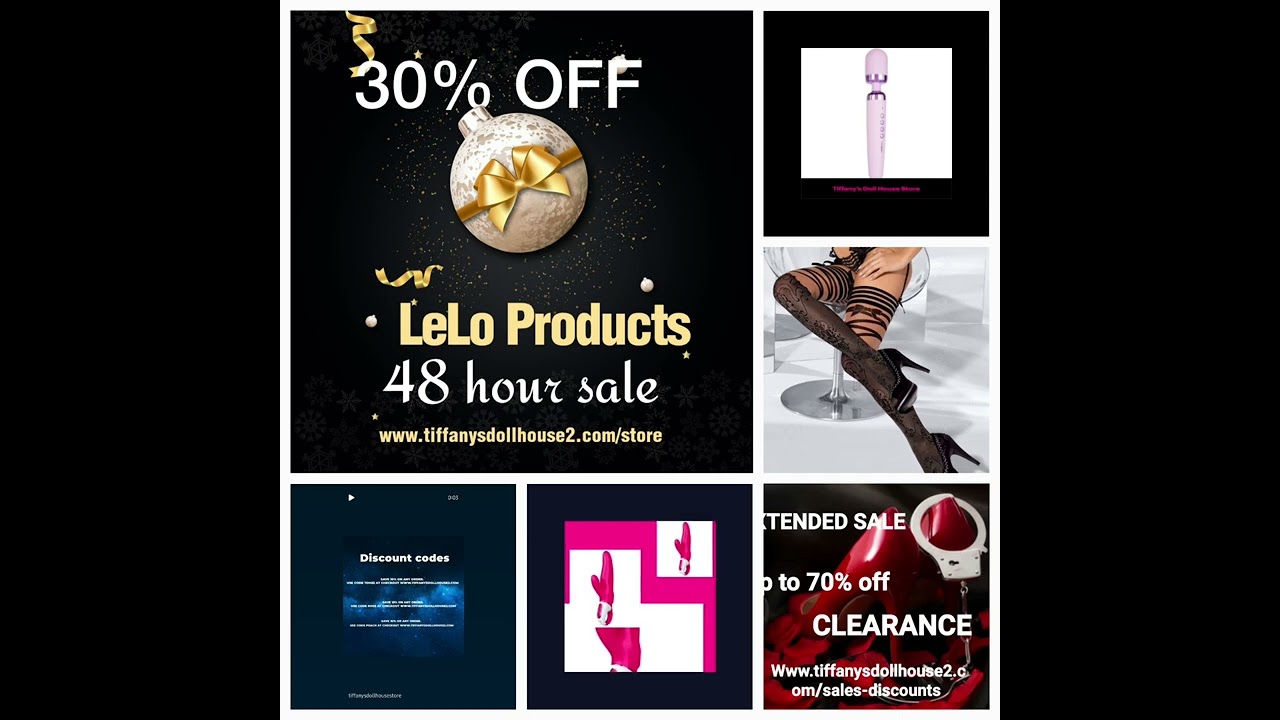 Lelo & Lingerie Sale