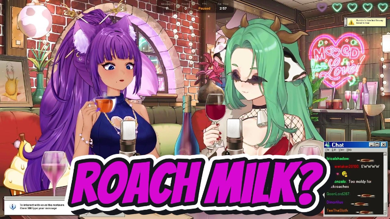 Крелли и Чача обсуждают тараканье молоко на своем ПЕРВОМ свидании