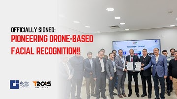 Revolutionizing Surveillance: Trois Infotech & C-DOT Join Hands for Face Recognition Using Drones!