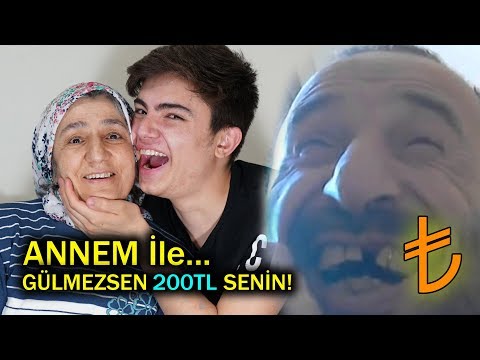 ANNEM İLE GÜLMEME CHALLENGE (200TL Ödül)