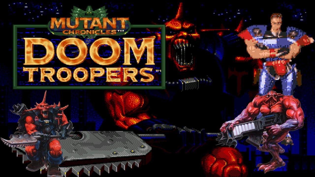 Doom troopers sega. Mutant Chronicles Doom Troopers Snes. Doom Troopers. Doom Troopers Max Steiner.