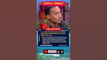 Thumbnail of MANTAN PEMAIN AJAK EZRA WALIAN MASIH PUNYA MIMPI BESAR BERSAMA TIMNAS