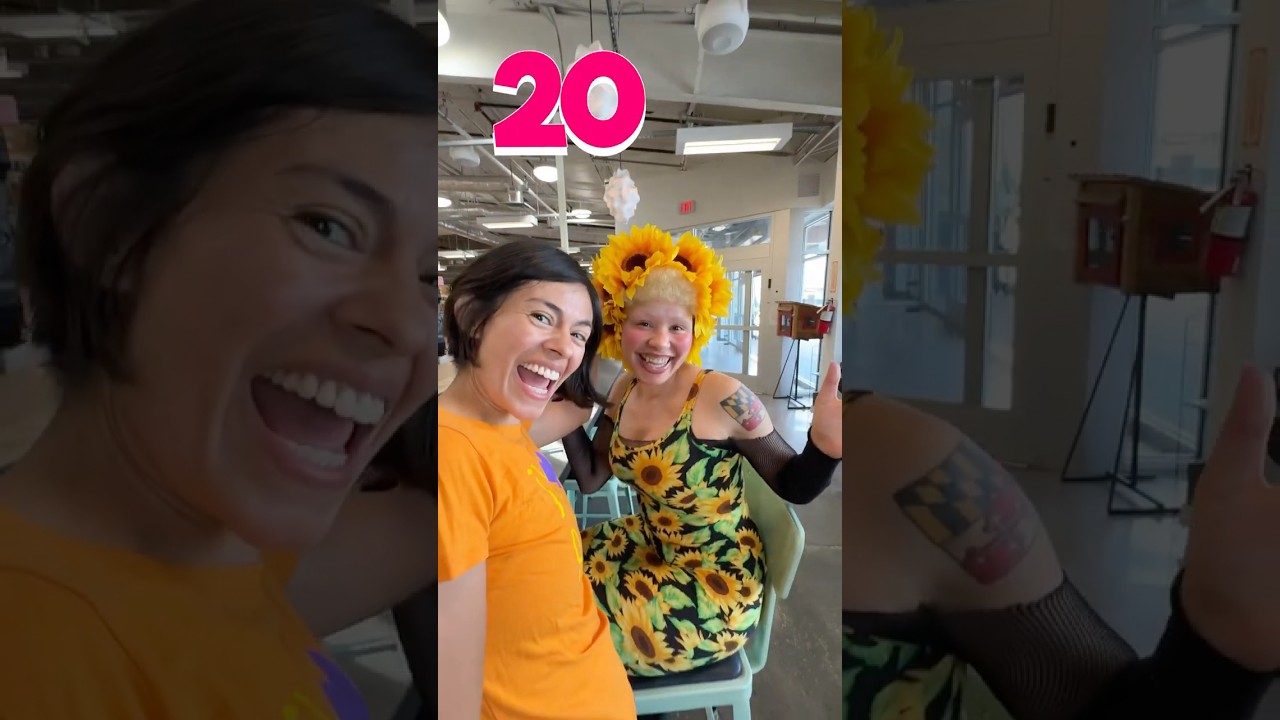 Wow! Count flowers! 🌻 