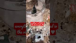 DIY Snow Globe.Christmas DIY Decor.DIY Christmas Decorations.Christmas Snowglobe.Christmas diy ideas